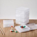 10 Pack Cryogenic Storage Box for Centrifuge Tubes