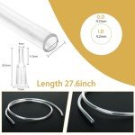 250ml Syringe with Tube and Needle for Labs