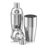 LUCKYGOO 24 oz Stainless Steel Cocktail Shaker