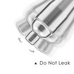 LUCKYGOO 24 oz Stainless Steel Cocktail Shaker