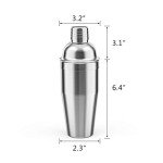 LUCKYGOO 24 oz Stainless Steel Cocktail Shaker
