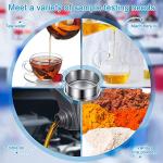 304 Stainless Steel Test Sieve Set - 3 Pcs