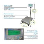 Adam Equipment GFC 165a Counting Scale, 165lb Capacity