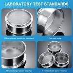 304 Stainless Steel Test Sieve Set - 3 Pcs