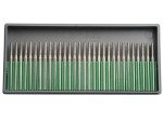 90Pcs Diamond Tapered Burr Set for Rotary Tools