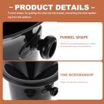 UPKOCH 2-Pack Round Wine Spittoon Ice Buckets