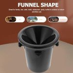 UPKOCH 2-Pack Round Wine Spittoon Ice Buckets