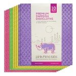 Pink Rhino Labs Swedish Dishcloths - Absorbent Reusable Set