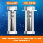 Square Plate Washers 3/8" ID, 10 Pack