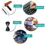 eBoot 8.2" Nylon Tube Brush Cleaning Set of 10