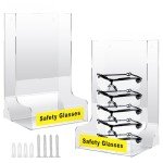 Acrylic Safety Glasses Dispenser for Labs