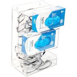 Safety Glasses Dispenser & Glove Box Holder
