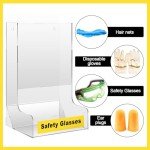 Acrylic Safety Glasses Dispenser for Labs