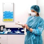 Acrylic Safety Glasses Dispenser for Labs