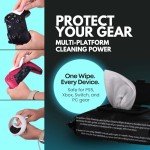 Valor Gaming Labs Alcohol-Free Cleaning Wipes - 50 Pack