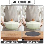 Heat Resistant Pot Mats and Woven Trivets Set