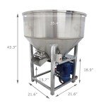 Dry Powder Mixer Blender for Flour and Granules