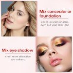 10-Piece Stainless Steel Spatula Set for Labs & Cosmetics