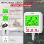 GIDIGI Smart WiFi Digital pH EC Meter