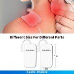 30PCS AUVON TENS 7000 Replacement Electrode Pads 2"x4