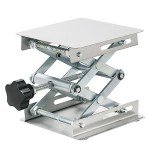 4" x 4" Stainless Steel Lab Scissor Lift Stand