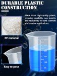 Plastic Graduated Cylinders and Beakers Set with Pipettes