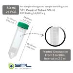 50ml Sterile Centrifuge Tubes with PP Racks