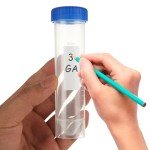 50ml Plastic Centrifuge Tubes with Screw Caps - 100 Pack