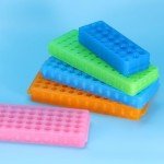 PATIKIL 96 Wells Double Panel Tube Rack