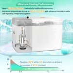 Ultra Low Temperature Freezer, 25L Lab Portable