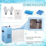 Ultra Low Temperature Freezer, 25L Lab Cryogenic Unit