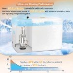 25L Ultra Low Temperature Lab Freezer, Portable