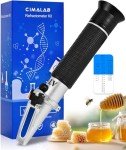 Honey Refractometer for Brix, Moisture, and Baume