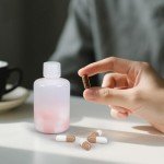 UMETASS 3.4oz Leak-proof Lab Reagent Bottles (4 Pack)