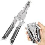 18-in-1 Foldable Wire Stripper & Crimper Tool