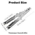 18-in-1 Foldable Wire Stripper & Crimper Tool