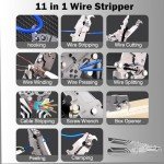 18-in-1 Foldable Wire Stripper & Crimper Tool