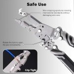 18-in-1 Foldable Wire Stripper & Crimper Tool