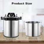 18L Electric Heated Autoclave Steam Sterilizer