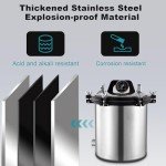 18L Electric Heated Autoclave Steam Sterilizer