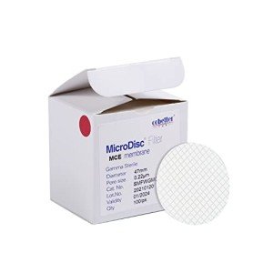 COBETTER 100-Pack 47mm MCE Membrane Filters