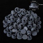 64 Pcs Synthetic Filter Paper & Rubber Stoppers