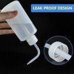 2 Pack 8oz Wash Bottles with Labels