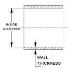 10mm Blue High Temp Silicone Vacuum Hose 1
