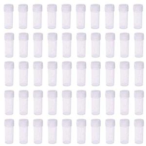 50 Pack of 5ml Plastic Test Tubes
