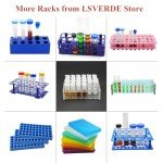 Acrylic Test Tube Rack for 50ML Centrifuge Tubes