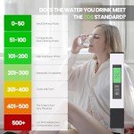 4-in-1 Digital TDS Water Quality Tester