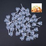 150pcs 4ml Heart-Shaped Plastic Squeeze Pipettes