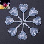 150pcs 4ml Heart-Shaped Plastic Squeeze Pipettes
