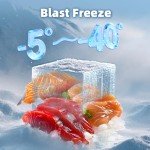 DXBaoxue Commercial Blast Chiller with 3 Trays